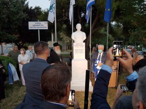 Read more about the article Αποκαλυπτήρια προτομής του Εθνομάρτυρα Ευαγόρα Παλληκαρίδη